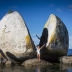 Split Apple Rock walk and walk to the beach