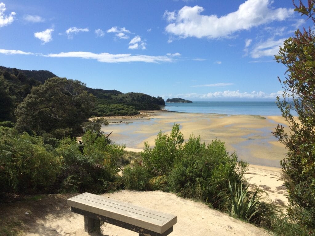 Abel Tasman trips - Porters beach Seats