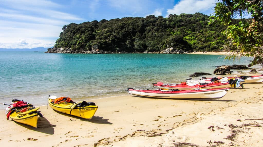 Kayaking abel tasman