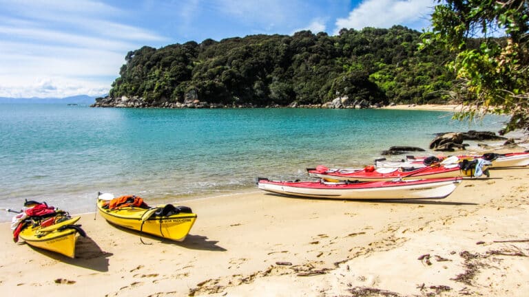 Kayaking abel tasman