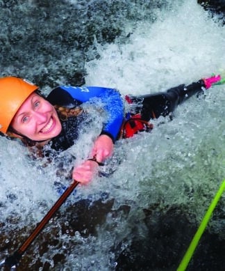 Canyoning torrent river Abel Tasman Trips