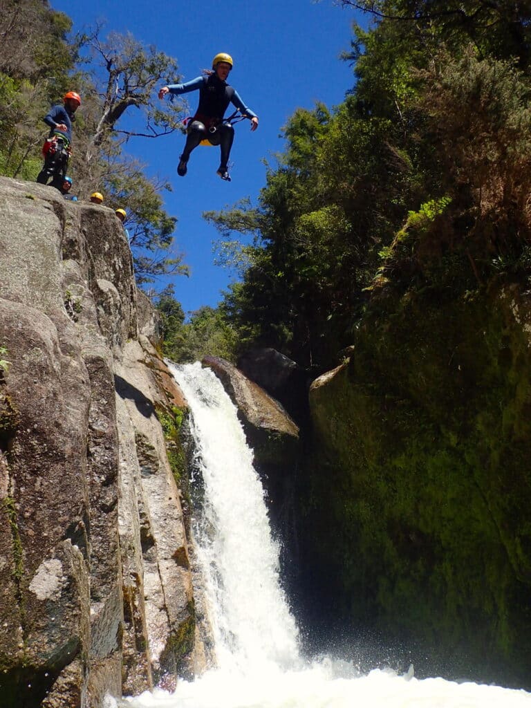 Canyoning torrent river Abel Tasman Trips