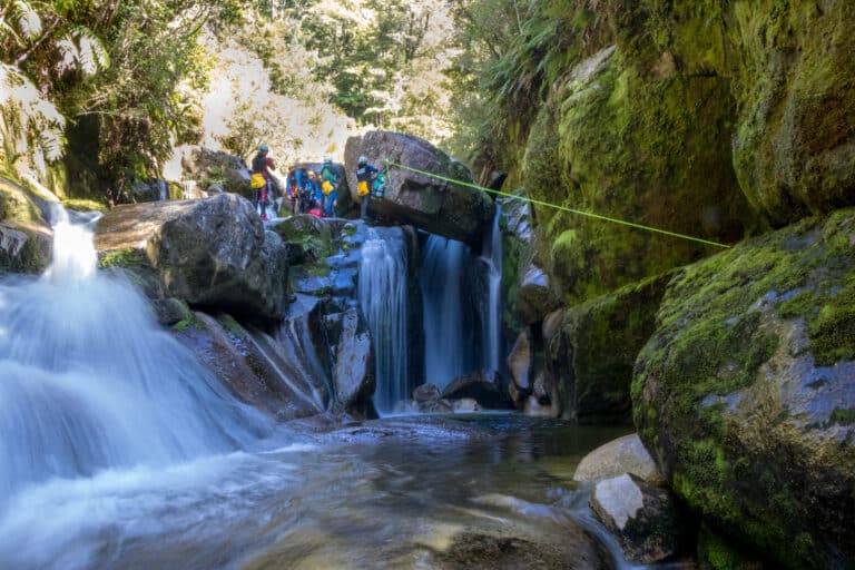 Canyoning torrent river Abel Tasman Trips