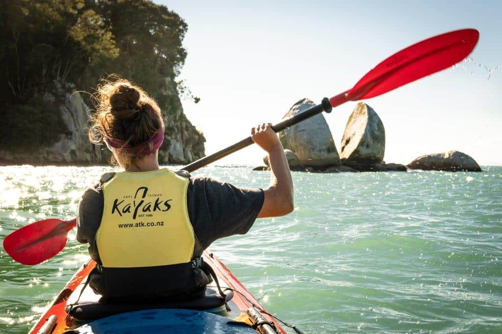 Kayaking split apple rock abel tasman trips