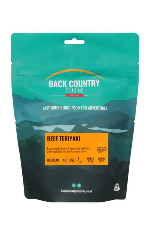 Backcountry Cuisine - Beef teriyaki abel tasman trips