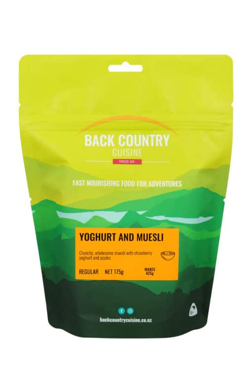Abel Tasman Trips Backcountry Cuisine - Yoghurt and Muesli