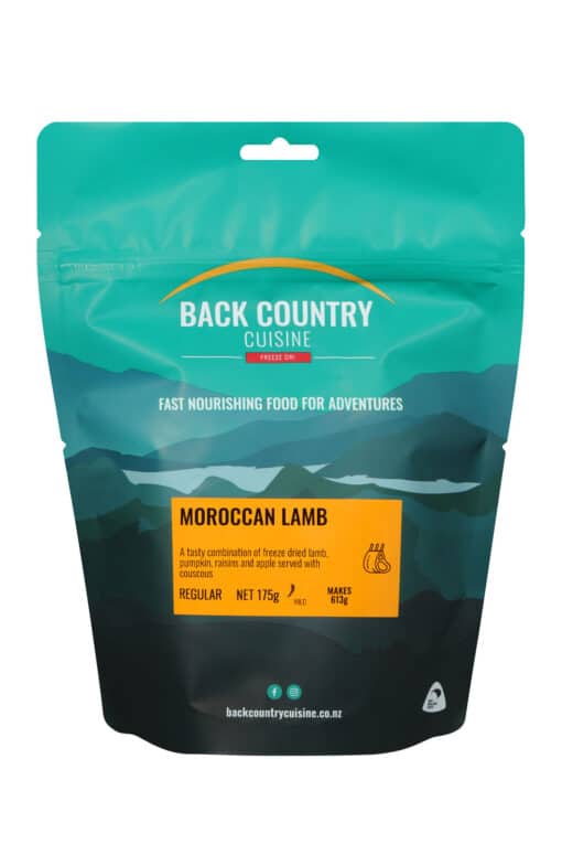 Abel Tasman Trips Backcountry Cuisine - moroccan Lamb