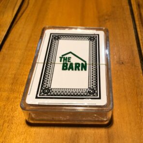 Playing Cards the barn - abel tasman trips