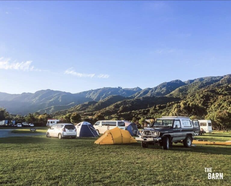 Camping at the barn cabins and camp