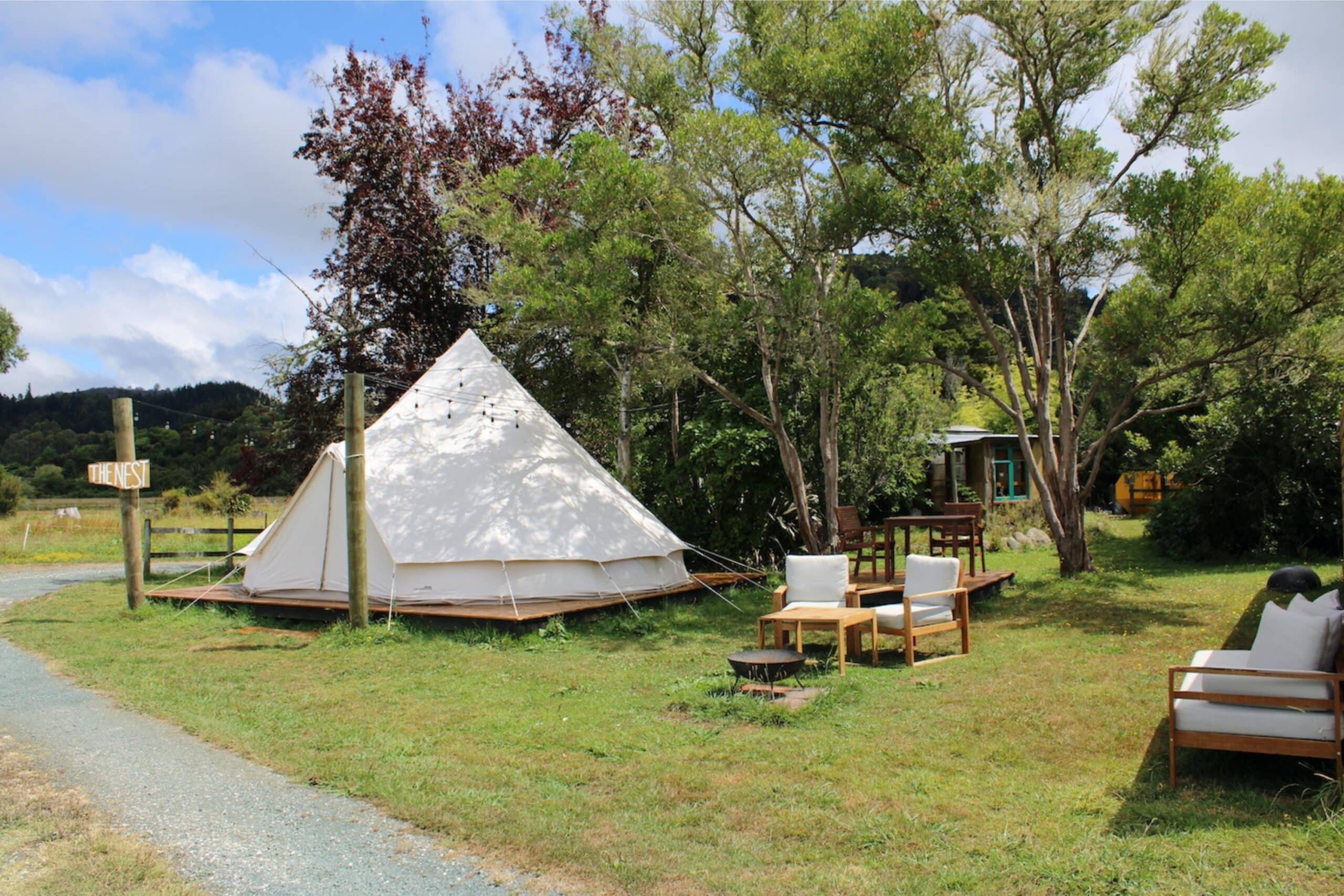 The Nest at The Barn Cabins and Camp