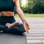 Yoga at the barn cabins and camp, great after an abel tasman trip