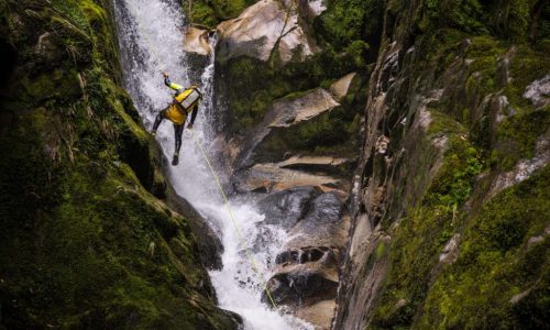 The Barn Cabins and Camping Abel Tasman trips canyoning